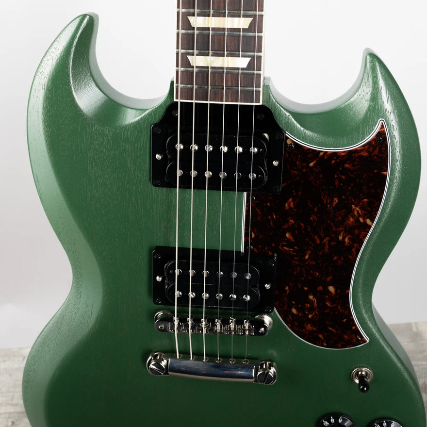 Gibson Mod™ Collection 1961 Les Paul SG Standard Reissue Stop Bar, Forest Moss | Gibson Mod™ Collection Electric Guitar Gibson Mod™ Collection