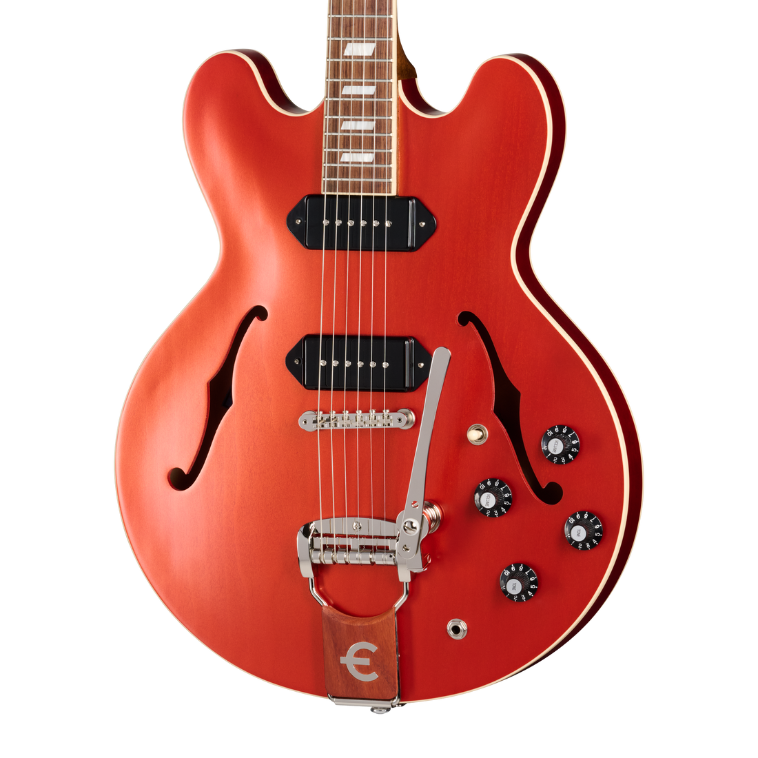 Gibson Mod™ Collection Epiphone USA Casino, Auburn Rose Satin Electric Guitar Gibson Mod™ Collection