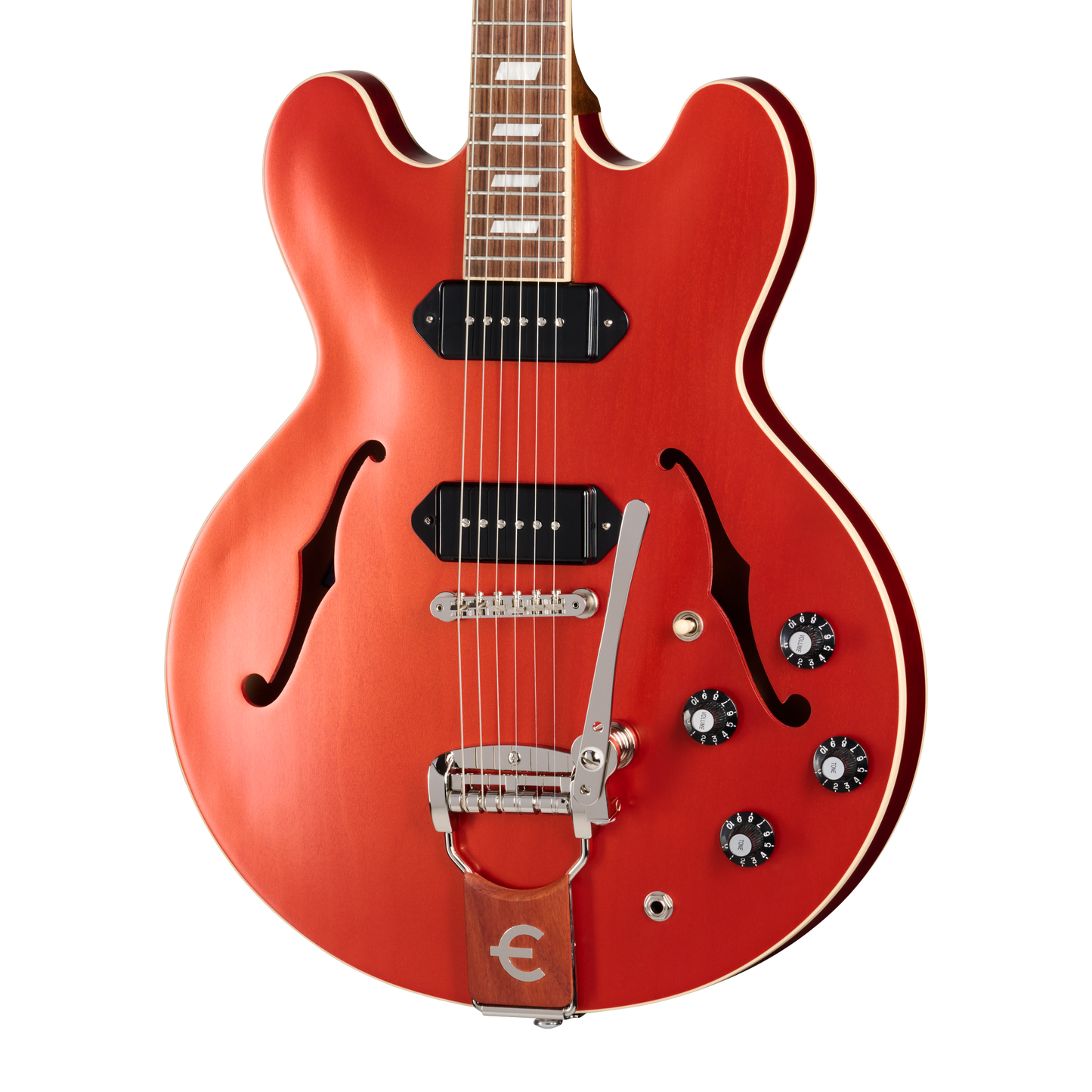 Gibson Mod™ Collection Epiphone USA Casino, Auburn Rose Satin Electric Guitar Gibson Mod™ Collection