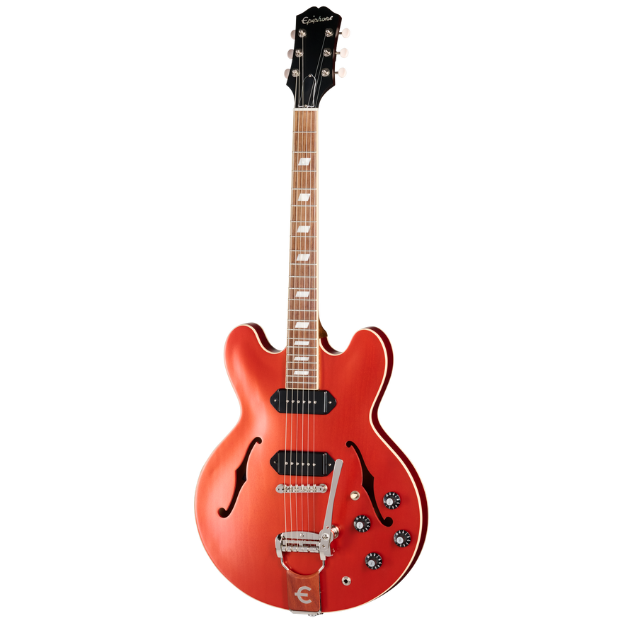 Gibson Mod™ Collection Epiphone USA Casino, Auburn Rose Satin Electric Guitar Gibson Mod™ Collection