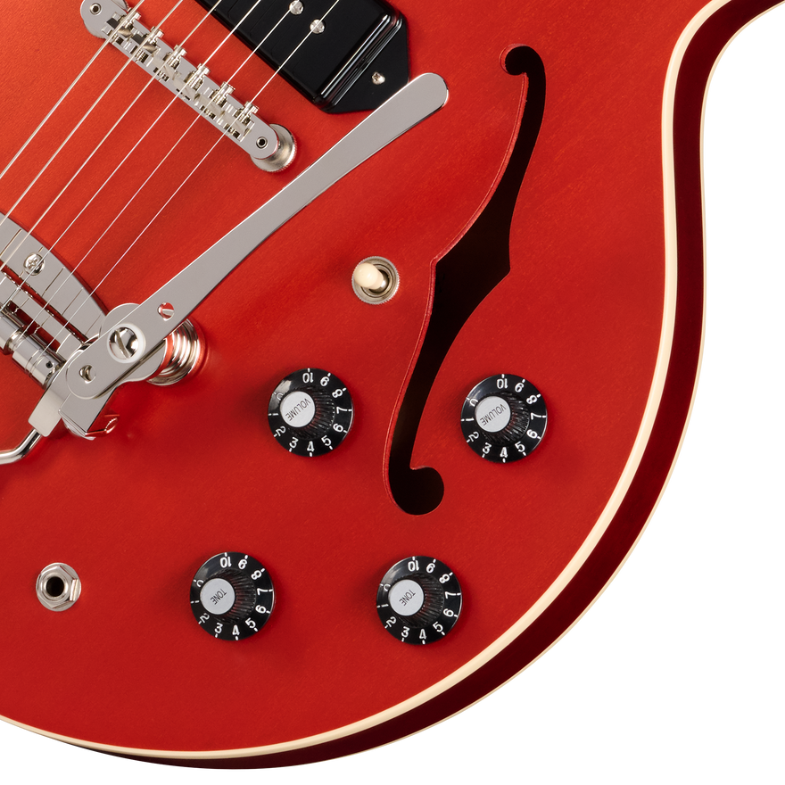 Gibson Mod™ Collection Epiphone USA Casino, Auburn Rose Satin Electric Guitar Gibson Mod™ Collection