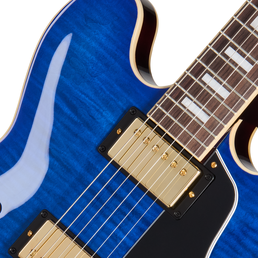 Gibson Mod™ Collection ES-335 Figured, Eternal Blue Flame Electric Guitar Gibson Mod™ Collection