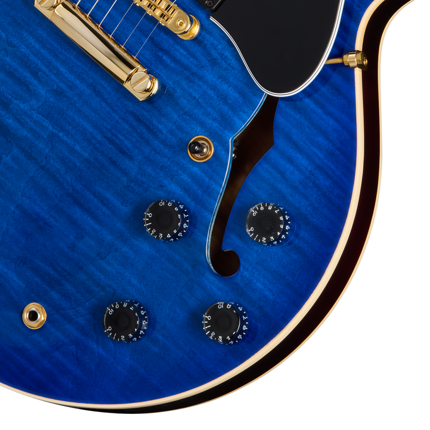 Gibson Mod™ Collection ES-335 Figured, Eternal Blue Flame Electric Guitar Gibson Mod™ Collection