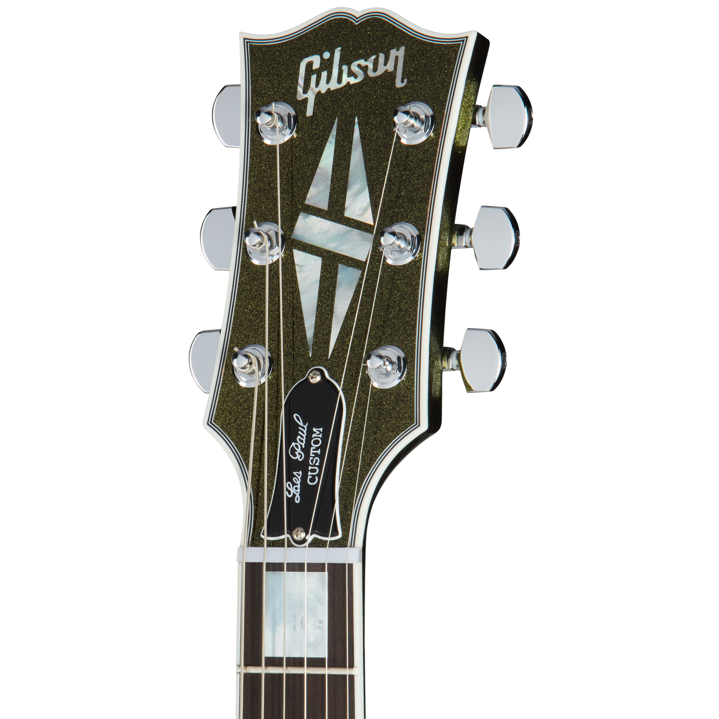 1968 Les Paul Custom Reissue, Moss Sparkle Gibson Mod™ Collection Electric Guitar Gibson Mod™ Collection