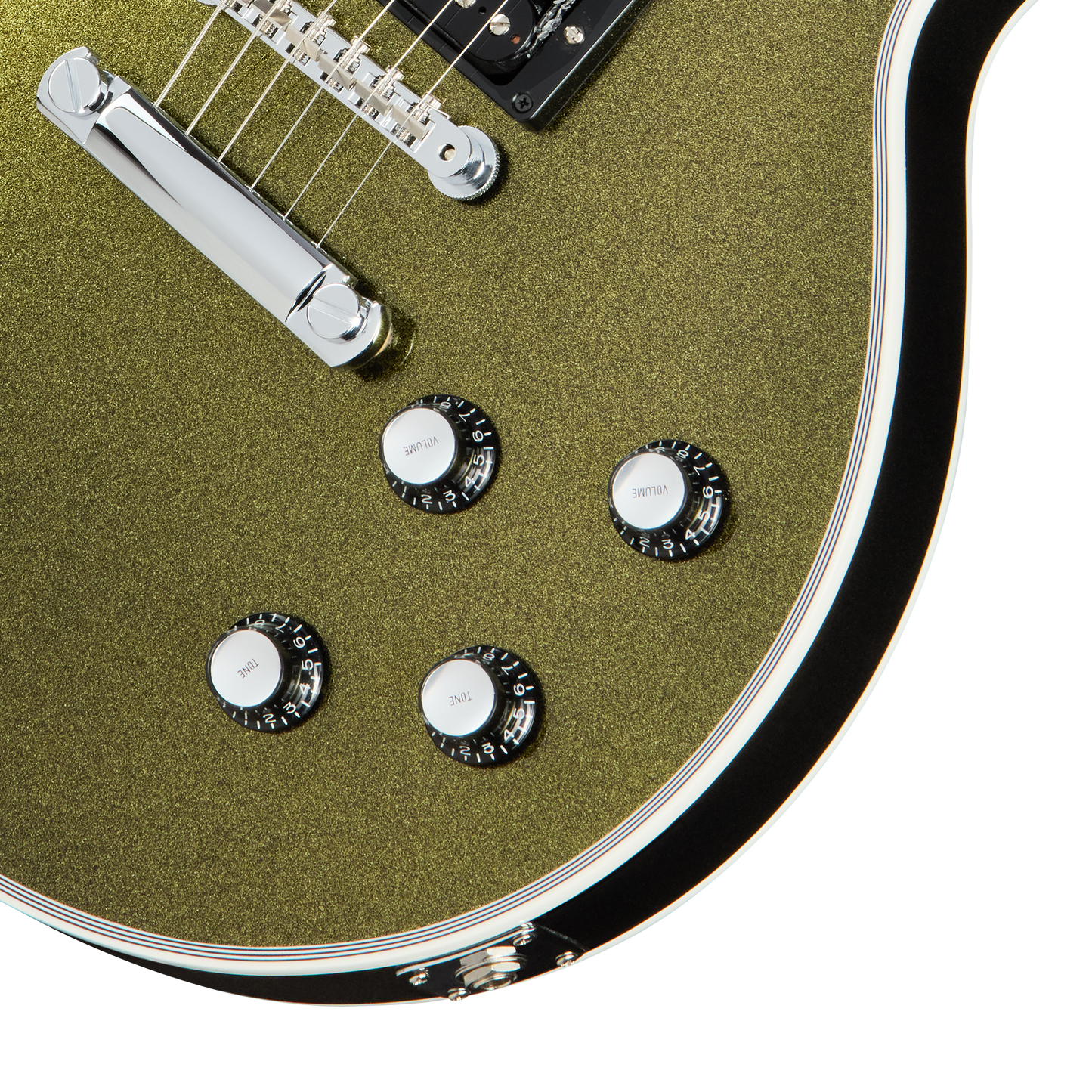 1968 Les Paul Custom Reissue, Moss Sparkle Gibson Mod™ Collection Electric Guitar Gibson Mod™ Collection