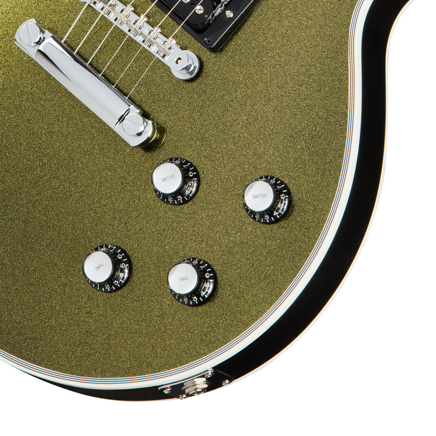 1968 Les Paul Custom Reissue, Moss Sparkle Gibson Mod™ Collection Electric Guitar Gibson Mod™ Collection