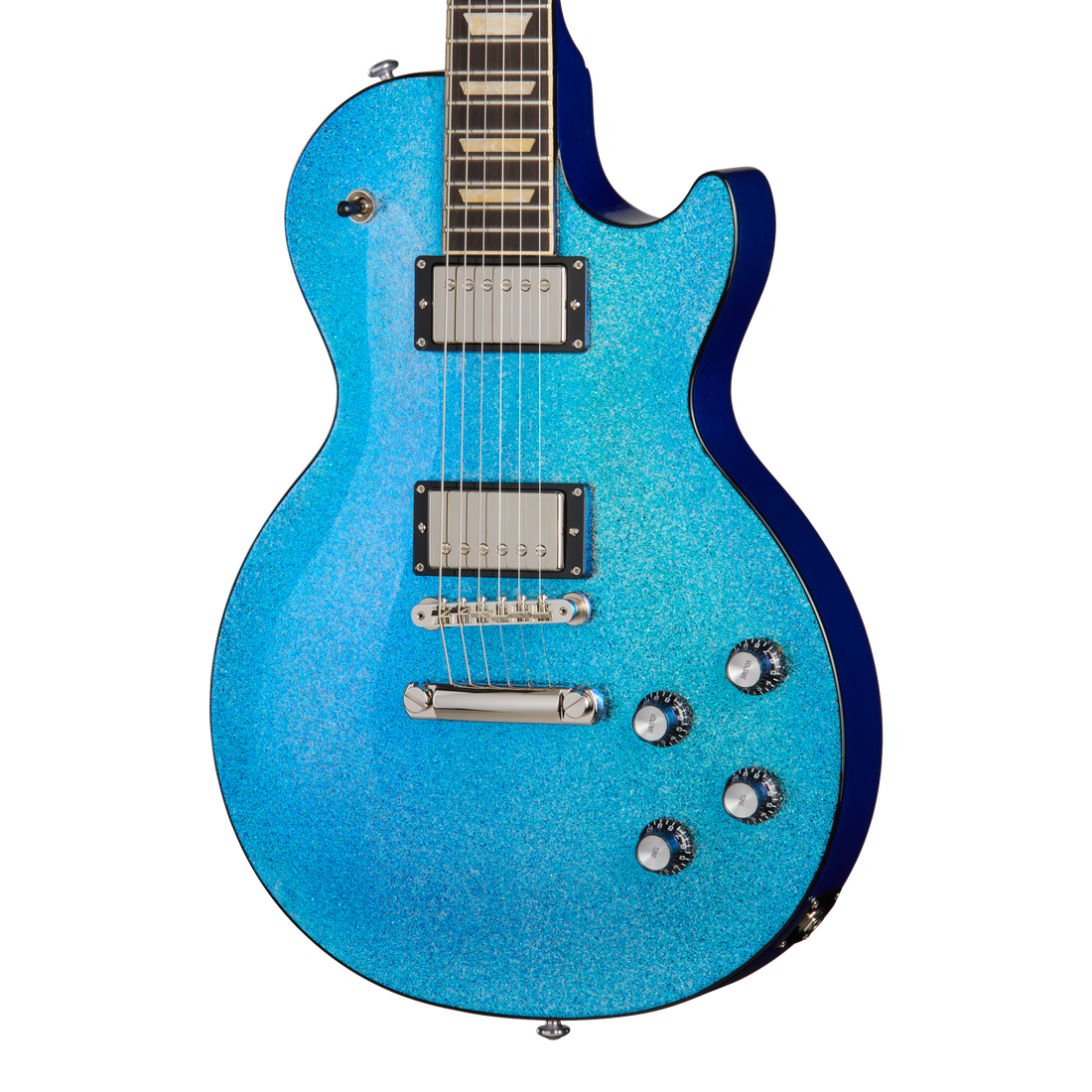 Gibson Mod™ Collection Les Paul Studio Session, Blueberry Snowcone Electric Guitar Gibson Mod™ Collection