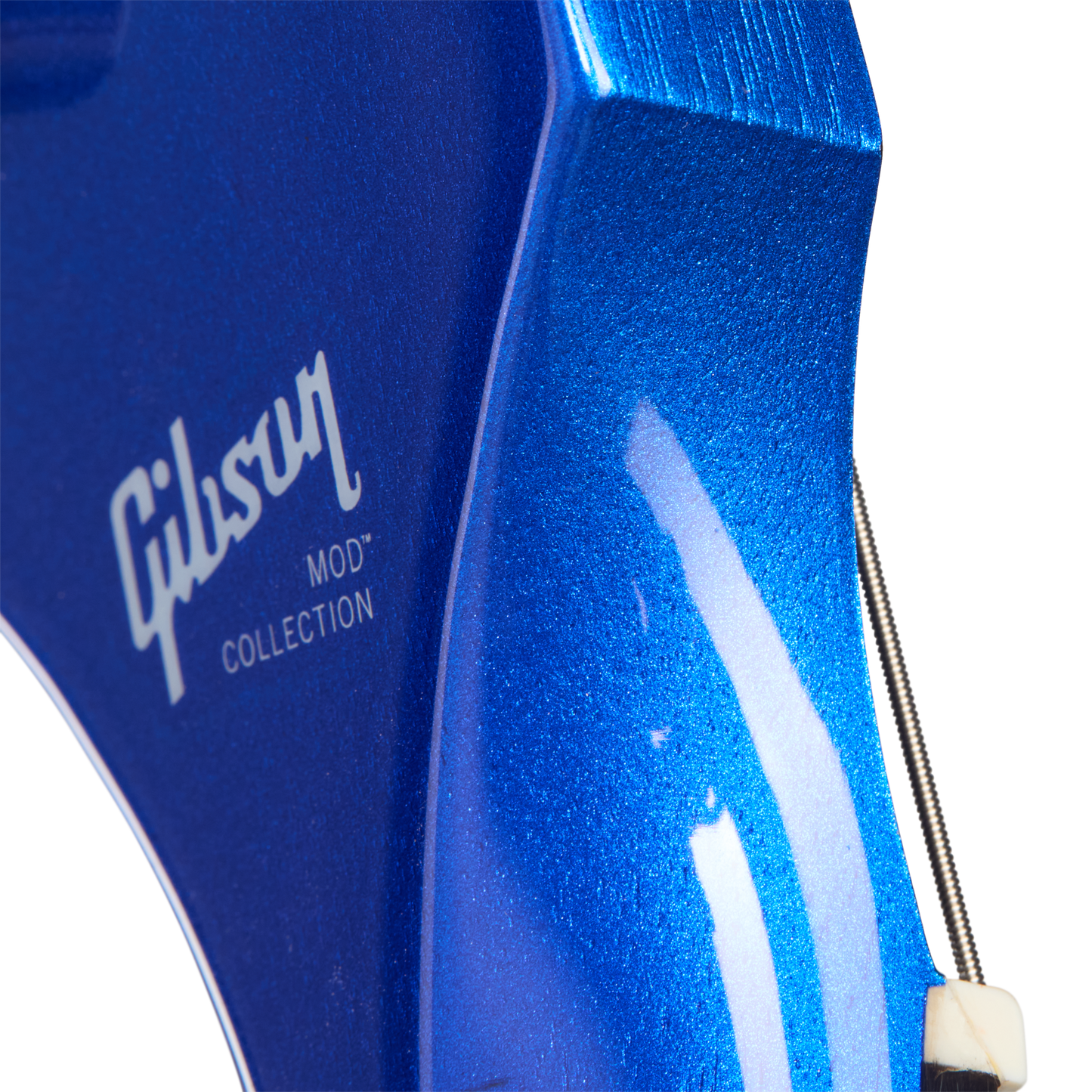 Gibson Mod™ Collection Les Paul Studio Session, Blueberry Snowcone Electric Guitar Gibson Mod™ Collection
