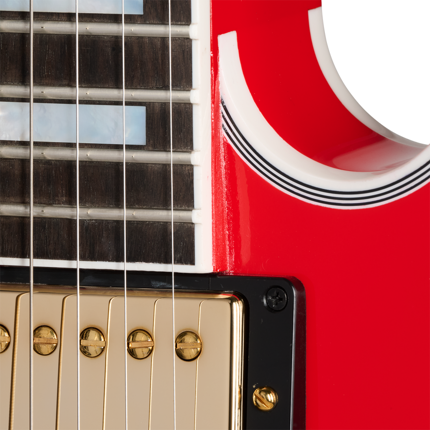 Gibson Mod™ Collection 1959 ES-355 Reissue, Riverside Red Electric Guitar Gibson Mod™ Collection