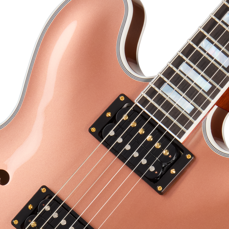 Gibson Mod™ Collection 1959 ES-355 Reissue, Peach Champagne Electric Guitar Gibson Mod™ Collection