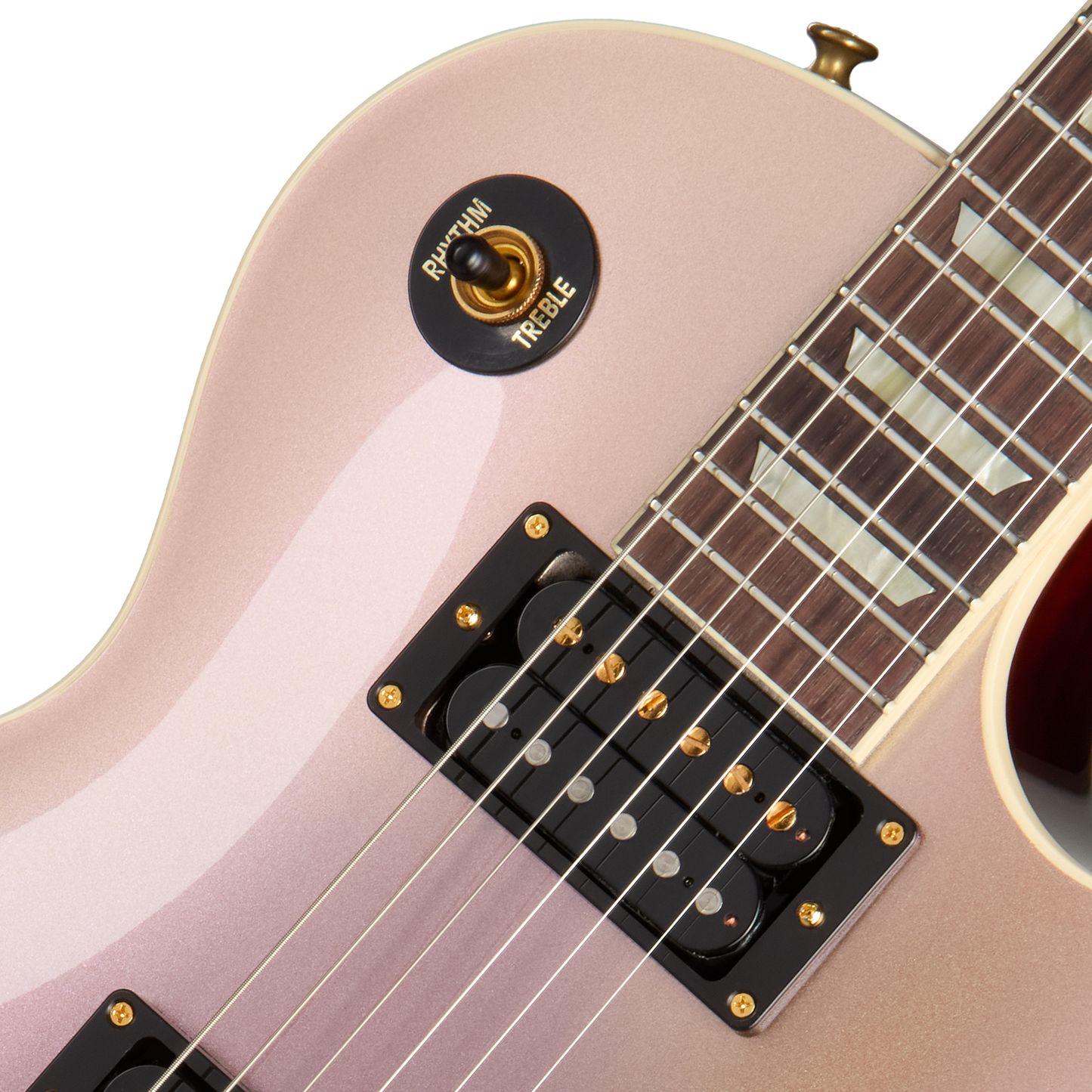 Gibson Mod™ Collection 1957 Les Paul Standard Reissue, Blush Bling Blast Electric Guitar Gibson Mod™ Collection