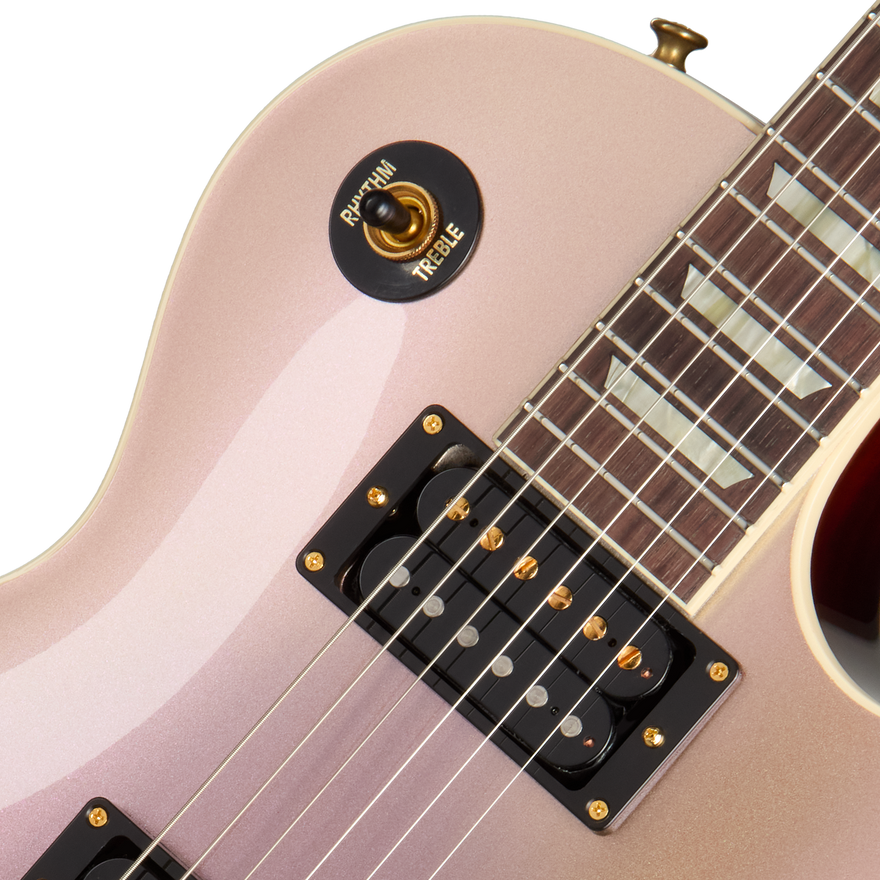 Gibson Mod™ Collection 1957 Les Paul Standard Reissue, Blush Bling Blast Electric Guitar Gibson Mod™ Collection