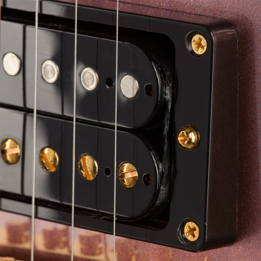 Gibson Mod™ Collection 1957 Les Paul Standard Reissue, Blush Bling Blast Electric Guitar Gibson Mod™ Collection
