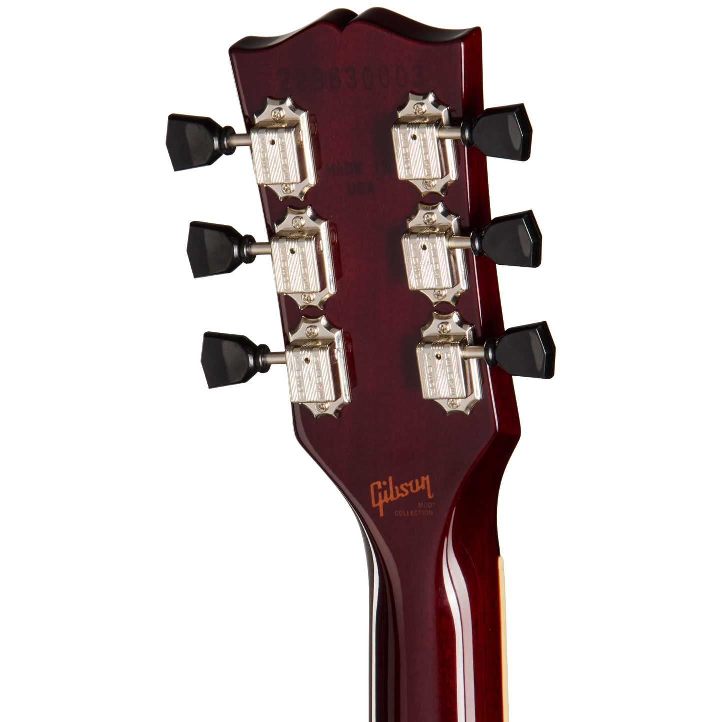 Gibson Mod™ Collection ES-335, Urgent Red Razorstripe Electric Guitar Gibson Mod™ Collection