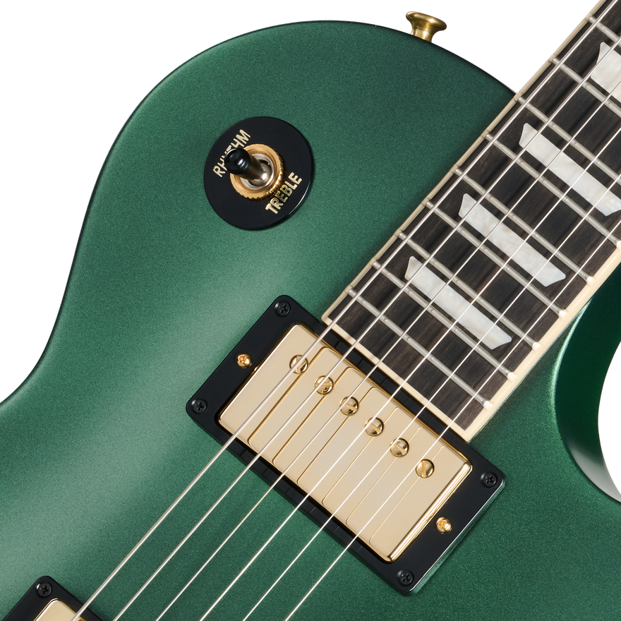 Gibson Mod™ Collection Les Paul Studio Session, Metallic Forest Satin Electric Guitar Gibson Mod™ Collection