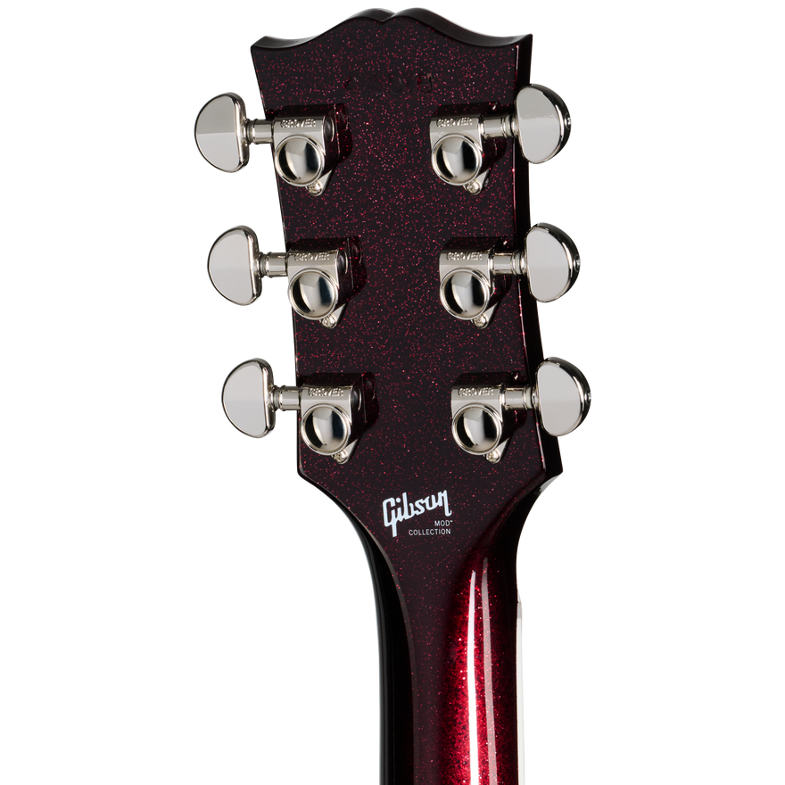 Gibson Mod™ Collection 1968 Les Paul Custom Reissue, Left-Handed, Sangria Sparkle Electric Guitar Gibson Mod™ Collection