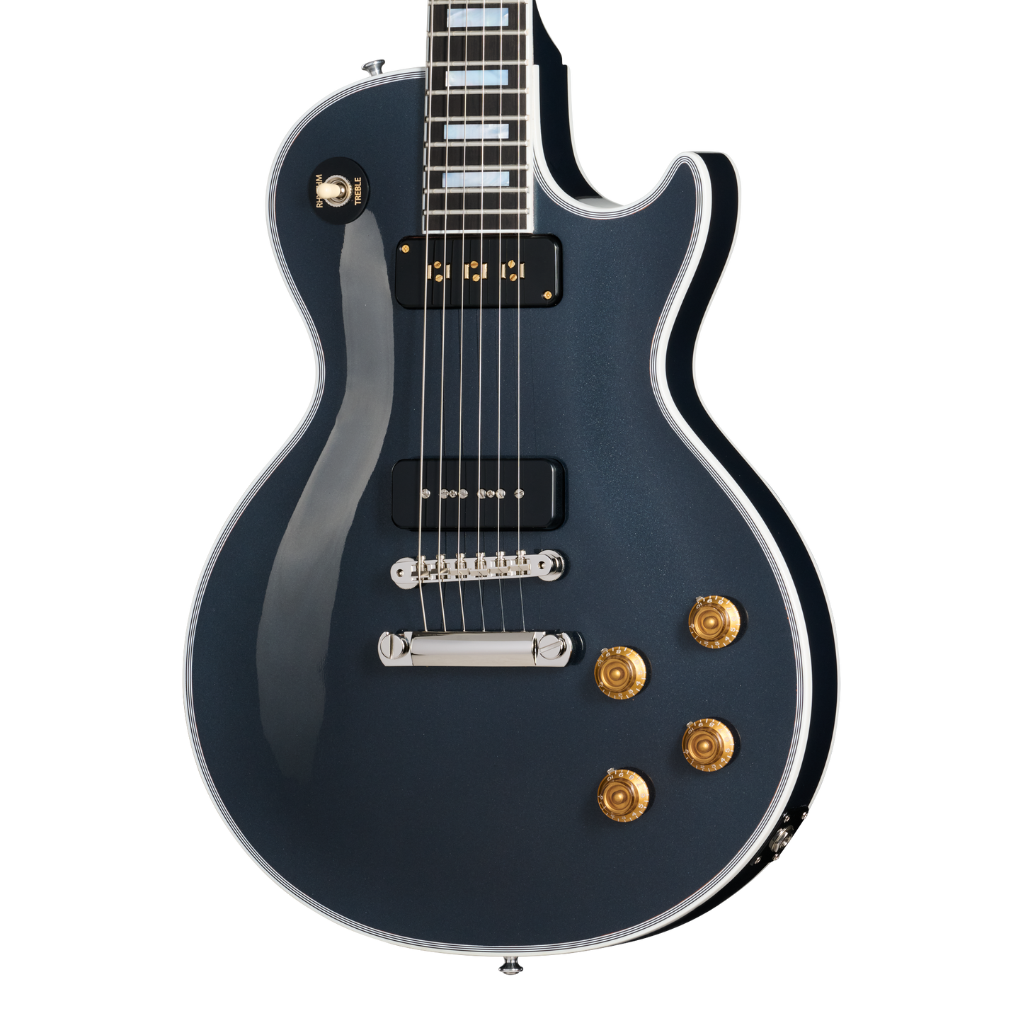 Gibson Mod™ Collection 1954 Les Paul Custom Reissue, Gray Arsenic Electric Guitar Gibson Mod™ Collection