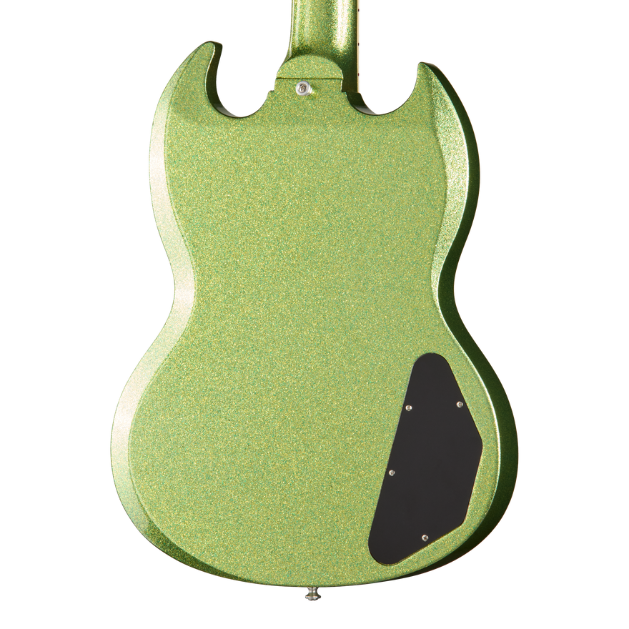 Gibson Mod™ Collection 1961 Les Paul SG Standard Reissue, Left-Handed, Chartreuse Sparkle Electric Guitar Gibson Mod™ Collection