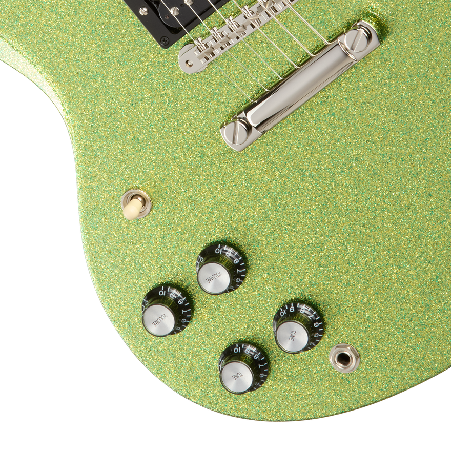 Gibson Mod™ Collection 1961 Les Paul SG Standard Reissue, Left-Handed, Chartreuse Sparkle Electric Guitar Gibson Mod™ Collection