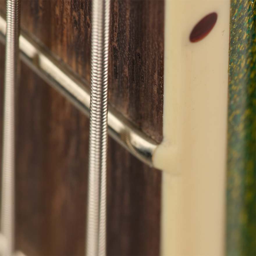 Gibson Mod™ Collection 1961 Les Paul SG Standard Reissue, Left-Handed, Chartreuse Sparkle Electric Guitar Gibson Mod™ Collection