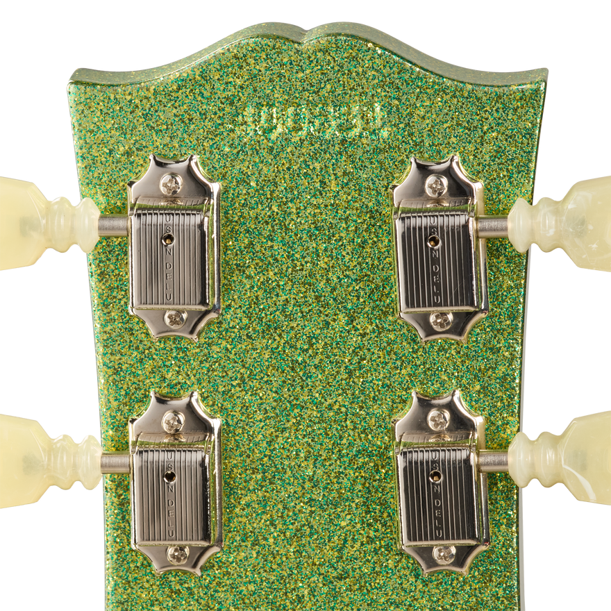 Gibson Mod™ Collection 1961 Les Paul SG Standard Reissue, Left-Handed, Chartreuse Sparkle Electric Guitar Gibson Mod™ Collection