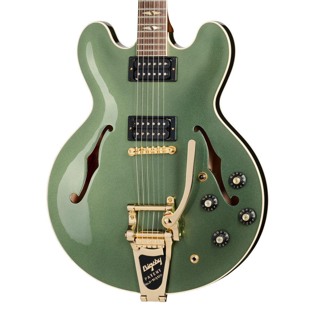 Gibson Mod™ Collection 1964 ES-335 Reissue, Regal Verde Electric Guitar Gibson Mod™ Collection