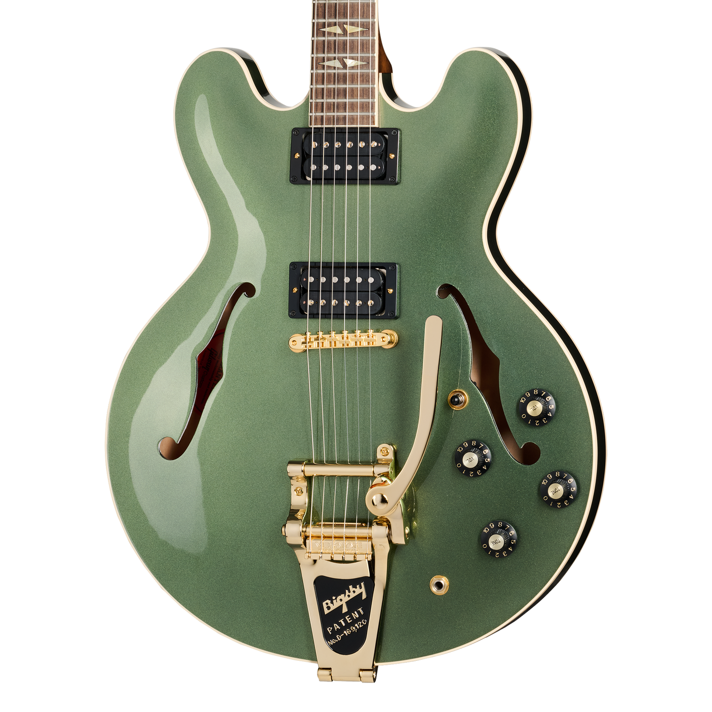 Gibson Mod™ Collection 1964 ES-335 Reissue, Regal Verde Electric Guitar Gibson Mod™ Collection
