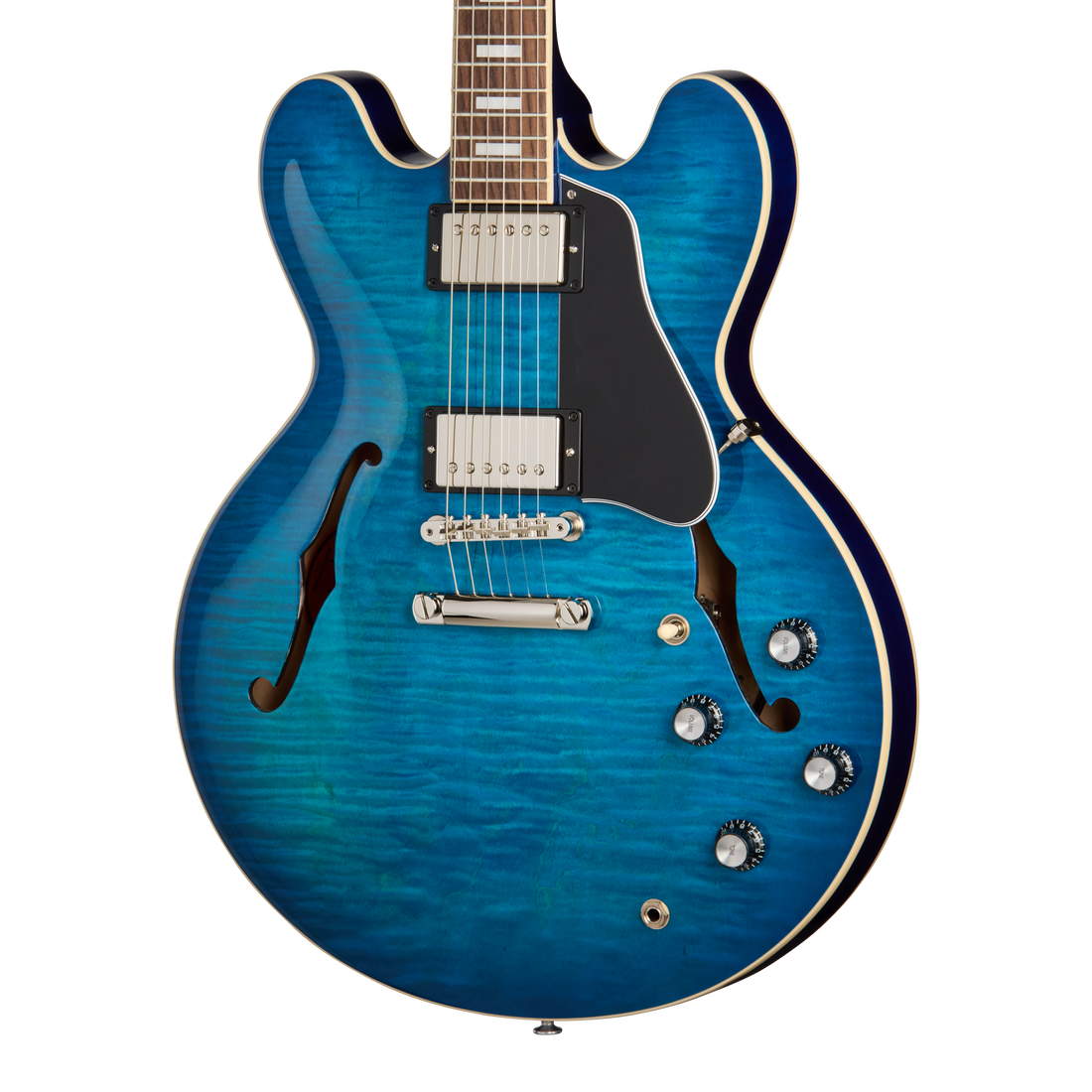 Gibson Mod™ Collection ES-335 Figured, Curacao Blue Electric Guitar Gibson Mod™ Collection