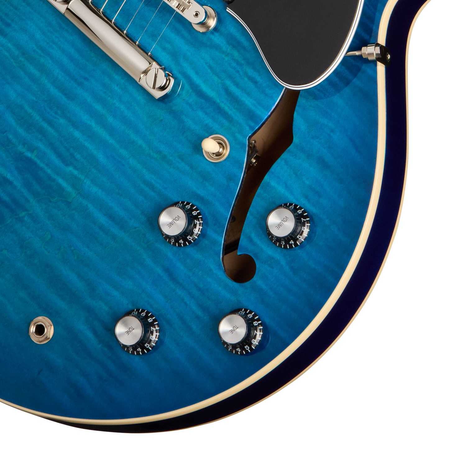 Gibson Mod™ Collection ES-335 Figured, Curacao Blue Electric Guitar Gibson Mod™ Collection