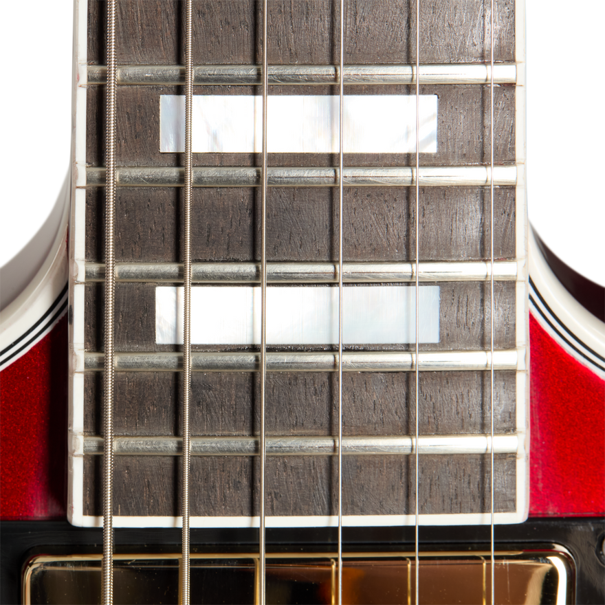 Gibson Mod™ Collection 1959 ES-355 Reissue, Cranberry Glimmer Electric Guitar Gibson Mod™ Collection