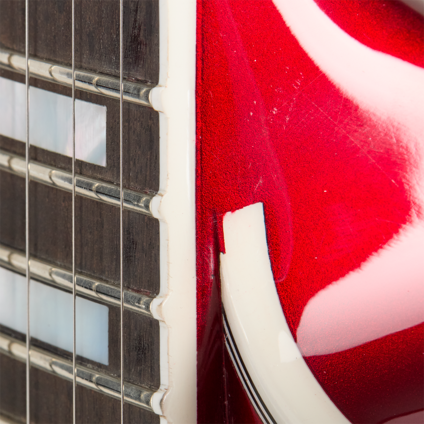 Gibson Mod™ Collection 1959 ES-355 Reissue, Cranberry Glimmer Electric Guitar Gibson Mod™ Collection