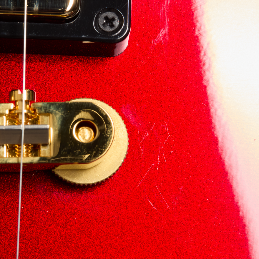 Gibson Mod™ Collection 1959 ES-355 Reissue, Cranberry Glimmer Electric Guitar Gibson Mod™ Collection