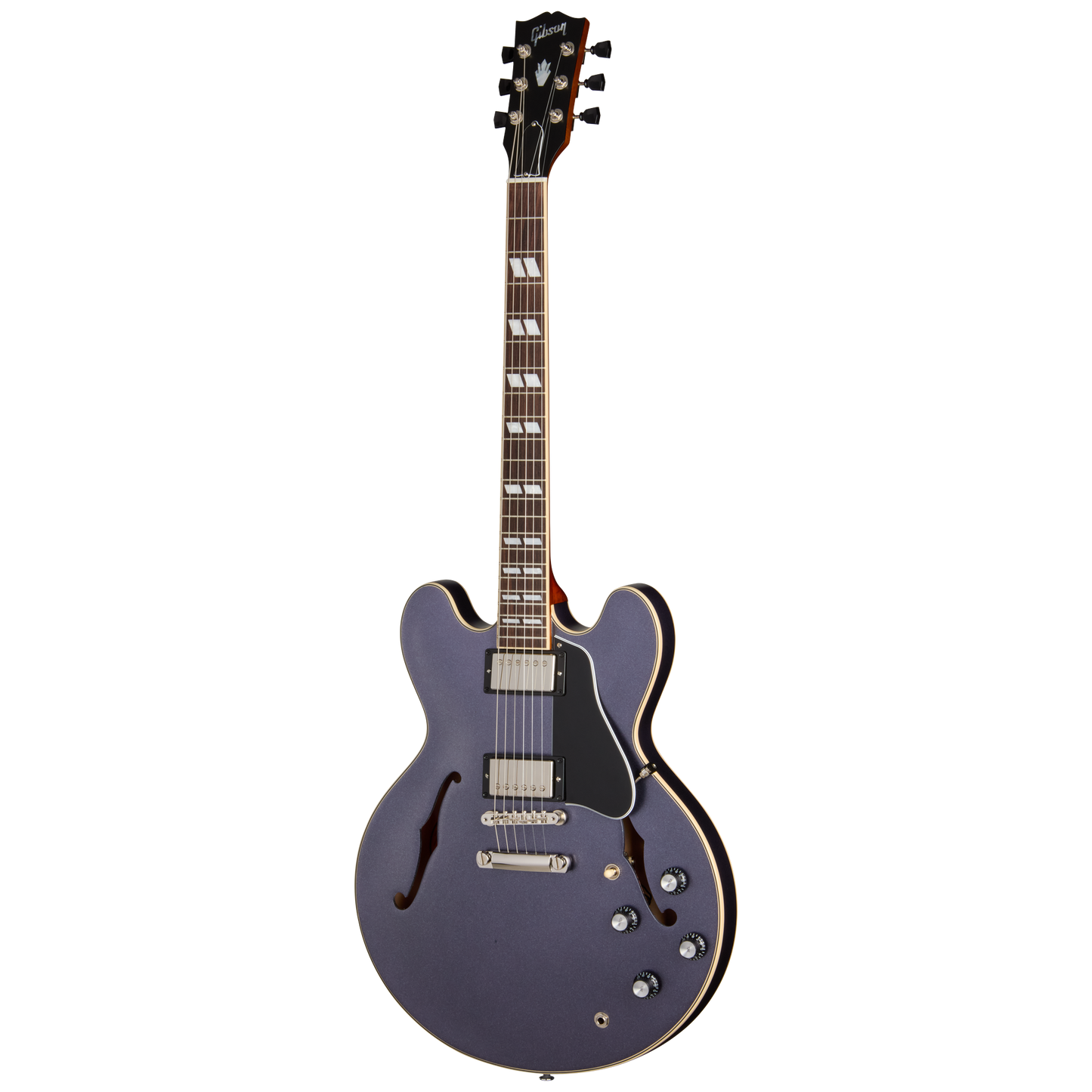 Gibson Mod™ Collection ES-345, Slate Grape Satin Electric Guitar Gibson Mod™ Collection