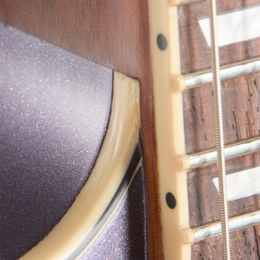 Gibson Mod™ Collection ES-345, Slate Grape Satin Electric Guitar Gibson Mod™ Collection
