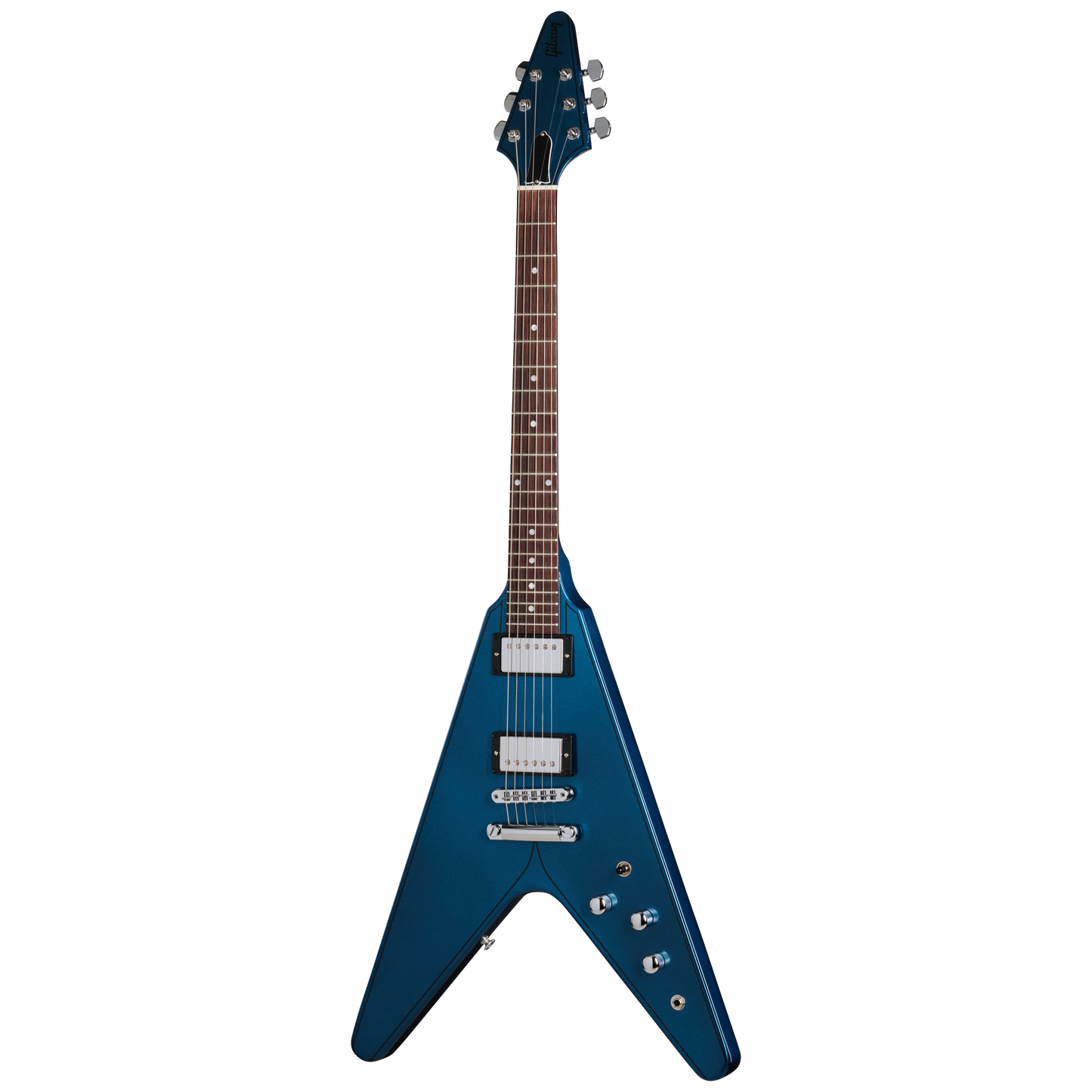 Gibson Mod™ Collection Flying V 80s, Front Action Blue Electric Guitar Gibson Mod™ Collection
