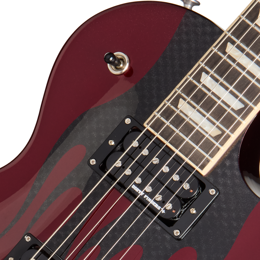 Gibson Mod™ Collection Les Paul Studio Session, Carbonated Flames Electric Guitar Gibson Mod™ Collection