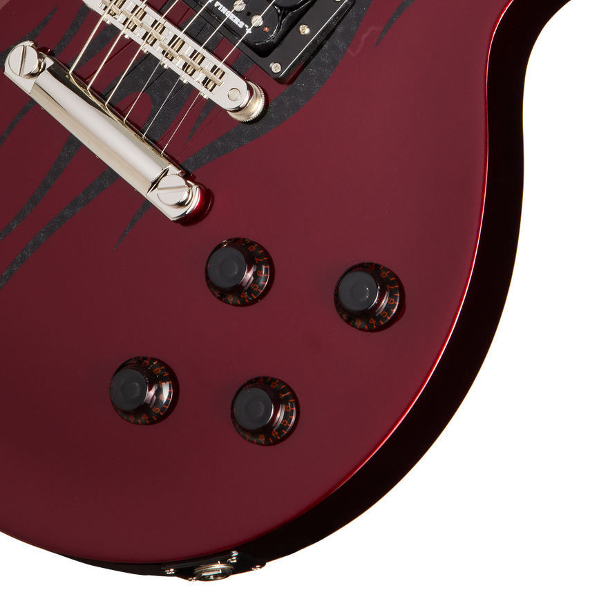 Gibson Mod™ Collection Les Paul Studio Session, Carbonated Flames Electric Guitar Gibson Mod™ Collection
