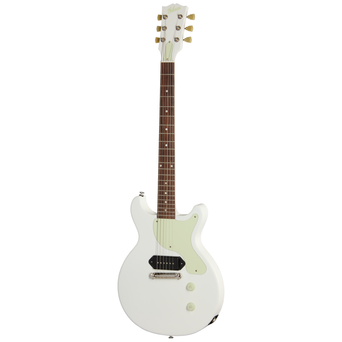 Gibson Mod™ Collection Les Paul Junior Double Cut, Mint on White Satin Electric Guitar Gibson Mod™ Collection
