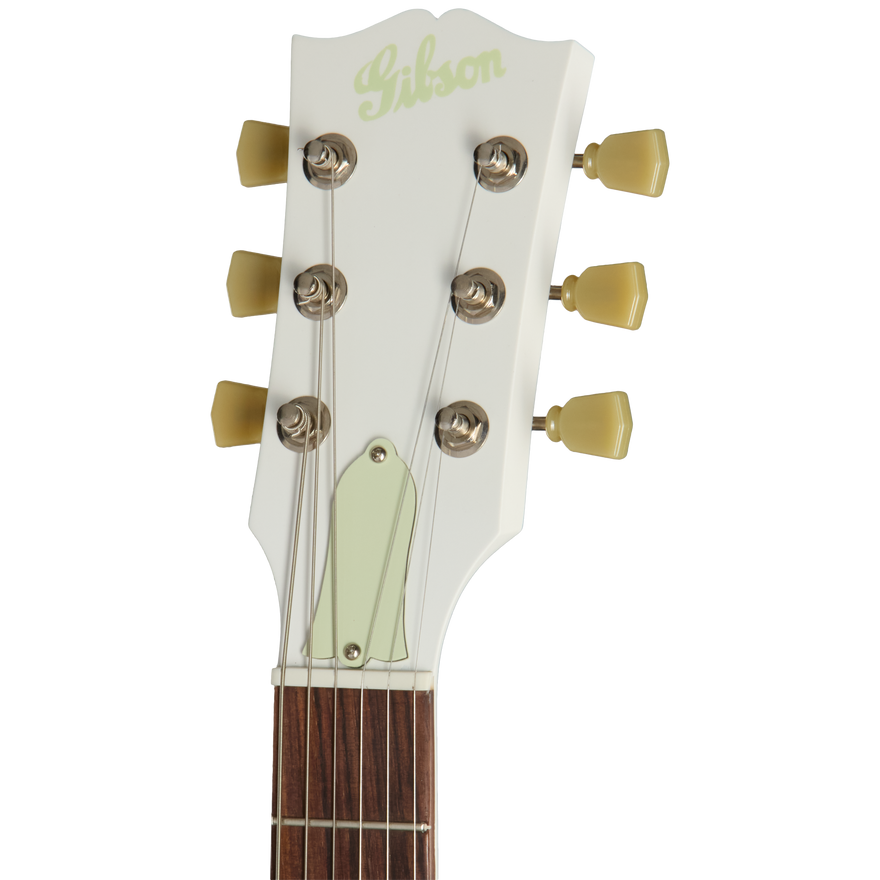 Gibson Mod™ Collection Les Paul Junior Double Cut, Mint on White Satin Electric Guitar Gibson Mod™ Collection