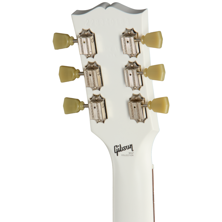 Gibson Mod™ Collection Les Paul Junior Double Cut, Mint on White Satin Electric Guitar Gibson Mod™ Collection