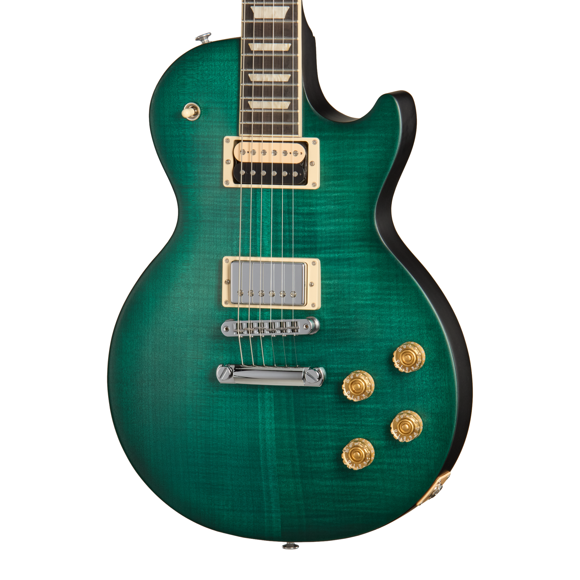 ギター Gibson Les Paul Studio Mod Green Gibson Mod™ Collection Les Paul Studio Session, Satin Abyss