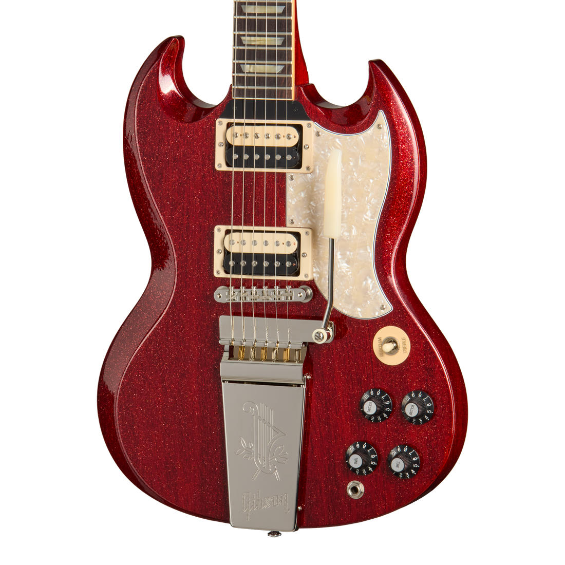Gibson Mod™ Collection 1964 SG Standard Reissue, Candied Pomegranate Electric Guitar Gibson Mod™ Collection