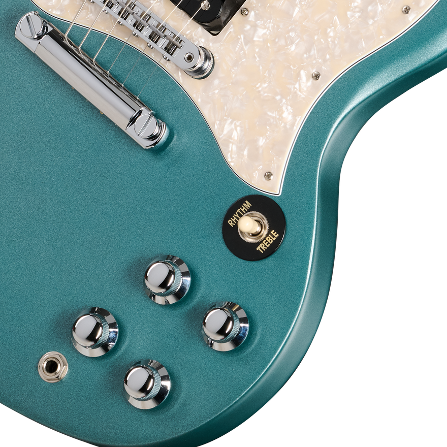 Gibson Mod Collection SG Standard, Space Invader Teal Electric Guitar Gibson Mod™ Collection