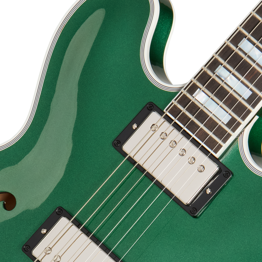 Gibson Mod Collection 1959 ES-355 Reissue, Augusta Grass Electric Guitar Gibson Mod™ Collection