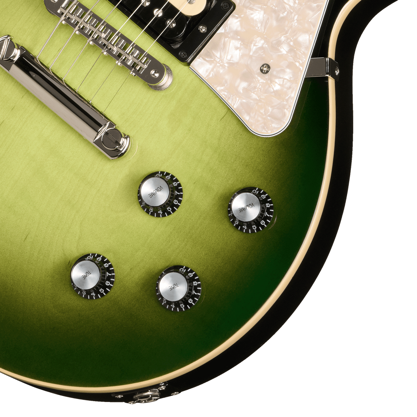 Gibson Mod™ Collection Les Paul Standard 60s, Ghoulescent Green Sunburst Electric Guitar Gibson Mod™ Collection