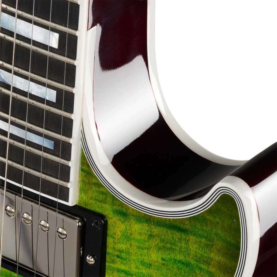 Gibson Mod™ Collection Les Paul Custom, Fairway Green Electric Guitar Gibson Mod™ Collection