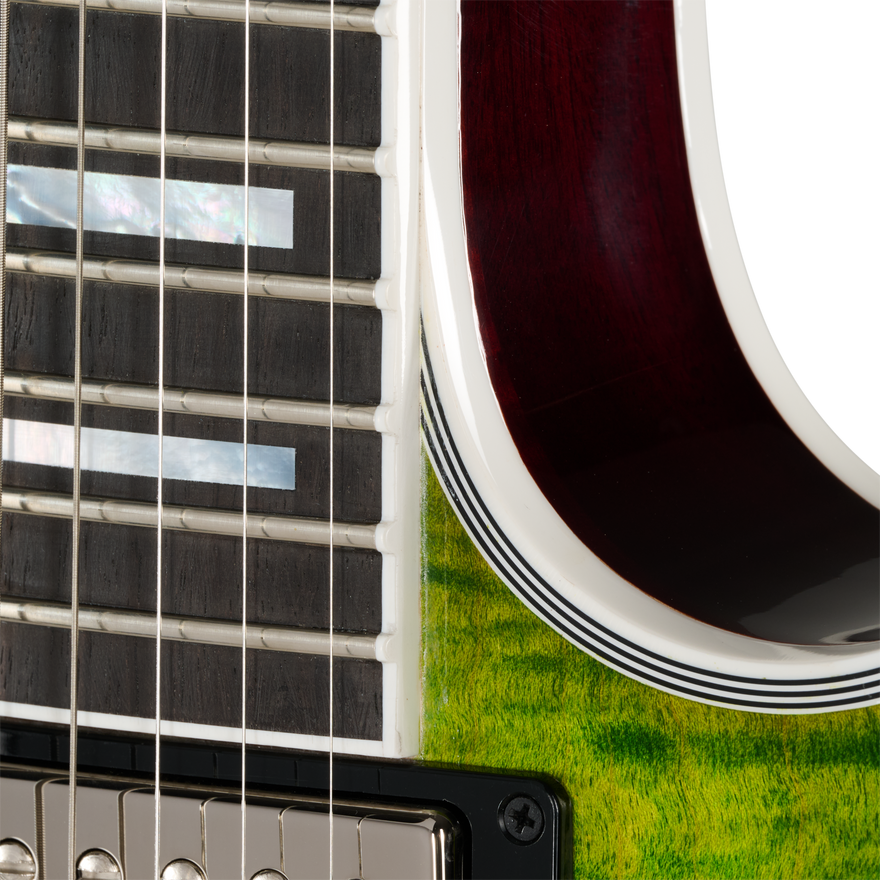 Gibson Mod™ Collection Les Paul Custom, Fairway Green Electric Guitar Gibson Mod™ Collection