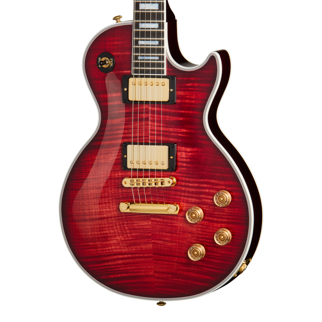 Gibson Mod™ Collection Les Paul Custom, Katchinatu's Ruby Electric Guitar Gibson Mod™ Collection
