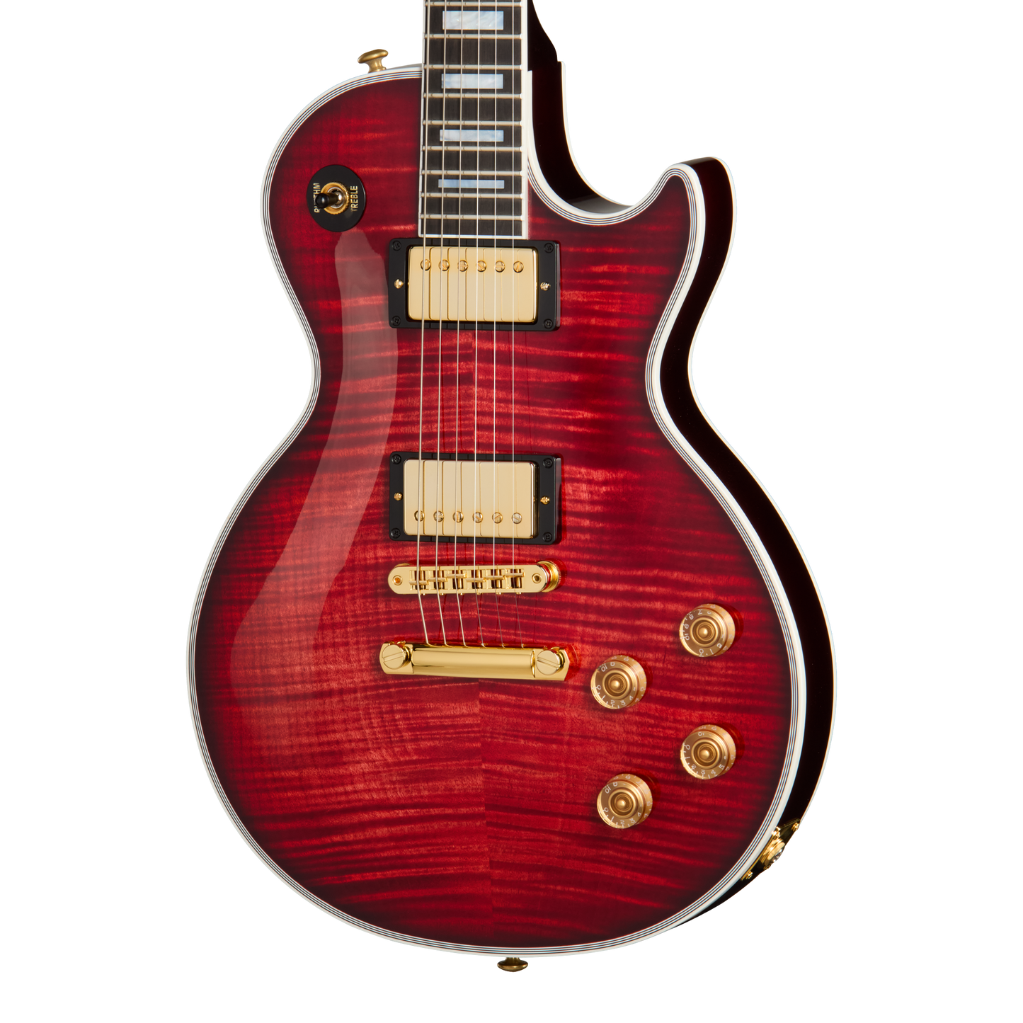 Gibson Mod™ Collection Les Paul Custom, Katchinatu's Ruby Electric Guitar Gibson Mod™ Collection
