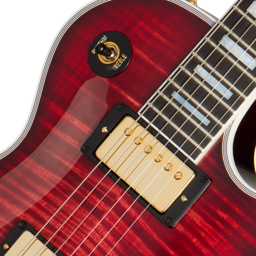 Gibson Mod™ Collection Les Paul Custom, Katchinatu's Ruby Electric Guitar Gibson Mod™ Collection